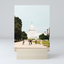 Capitol Building in the Summertime Mini Art Print