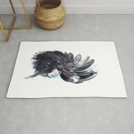 Black Cockatoo Rug