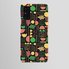 Papercut Collage Black Android Case