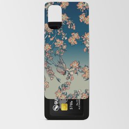 Bullfinch and Shiba Inu Cherry Android Card Case