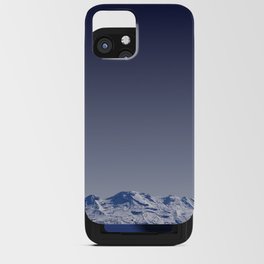 Mexico Photography - Night Sky Over The Snowy Mountains iPhone Card Case