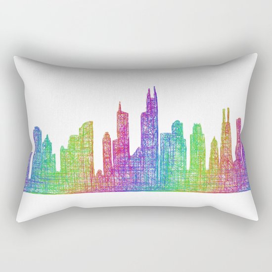 Chicago Rectangular Pillow