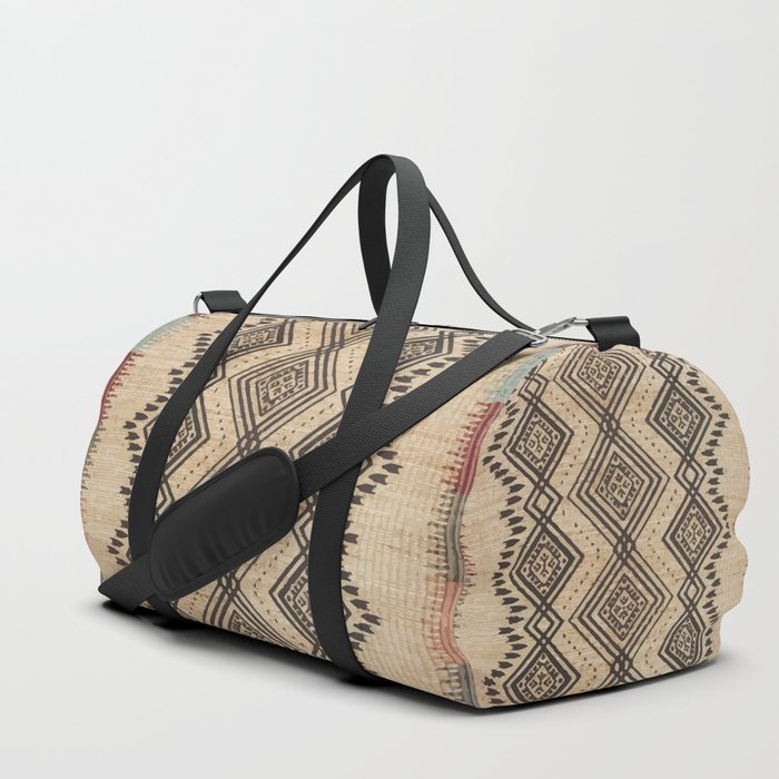 N105 - Traditional Bohemian Oriental African Moroccan Style Design. Duffle Bag