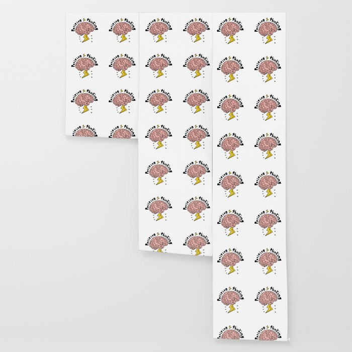 Positive Thinking Wallpaper By Noodledoodler Society6