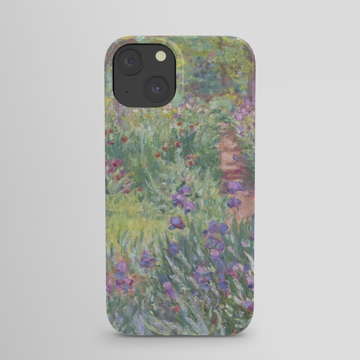 The Artist’s Garden in Giverny by Claude Monet iPhone Case