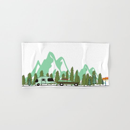 Picture Hand & Bath Towel