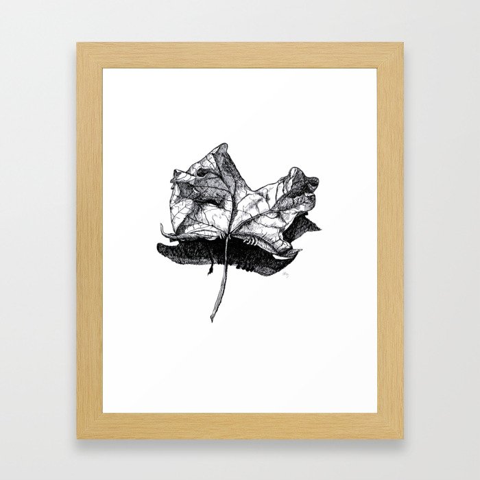 Hiding Framed Art Print