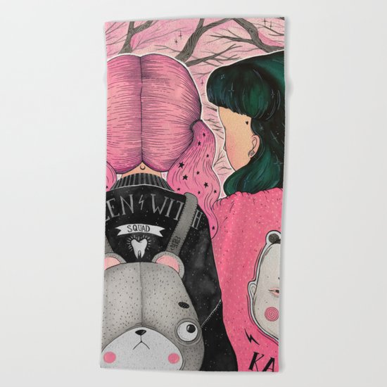 HANAMI DREAM Beach Towel