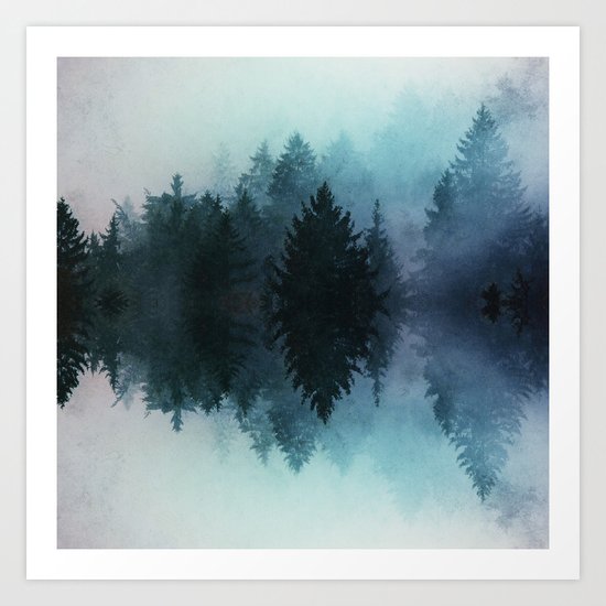 Forest Reflections II Art Print