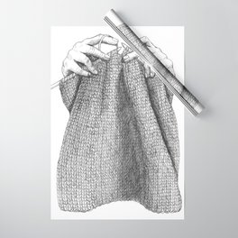 Knitting Wrapping Paper