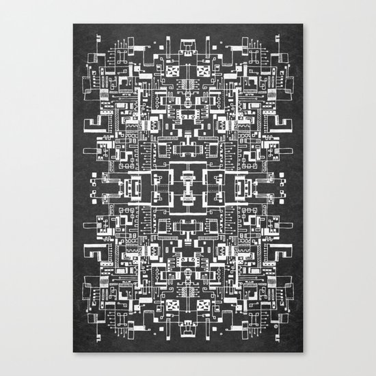 Sprawl 200113 Canvas Print