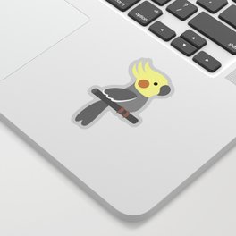Cute cockatiel Sticker