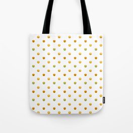 Emoji Pattern Tote Bag