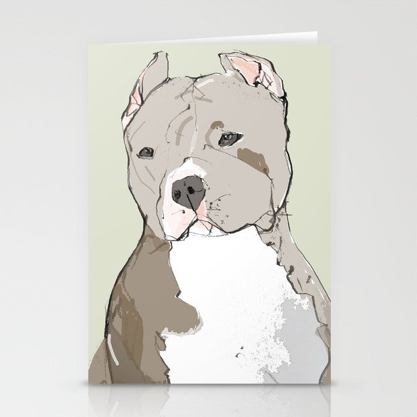 Pit Bull Stationery Cards