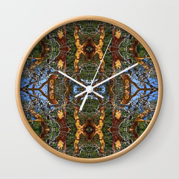 MADRONA TREE DEAD OR ALIVE Wall Clock