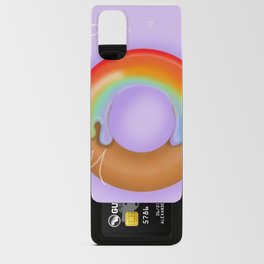 Rainbow Donut Android Card Case
