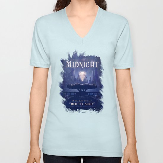 Midnight Unisex V-Neck