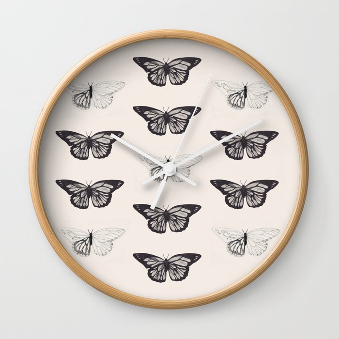 The Butterfly Project Wall Clock