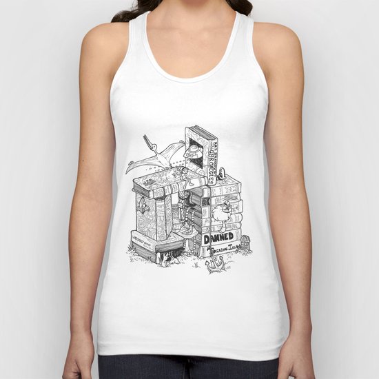 Worlds within Worlds Unisex Tank Top