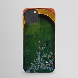 Magic Green Door in Sicily iPhone Case
