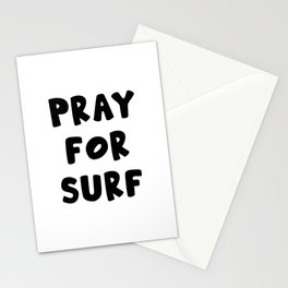 Pray for surf  Stationery Card