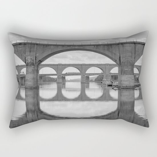 Reflections on the Susquehanna Rectangular Pillow