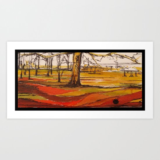 Phoenix Park III Art Print