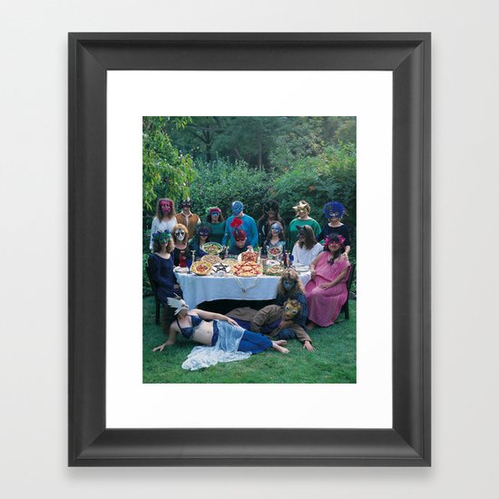 10 of Pentacles Framed Art Print