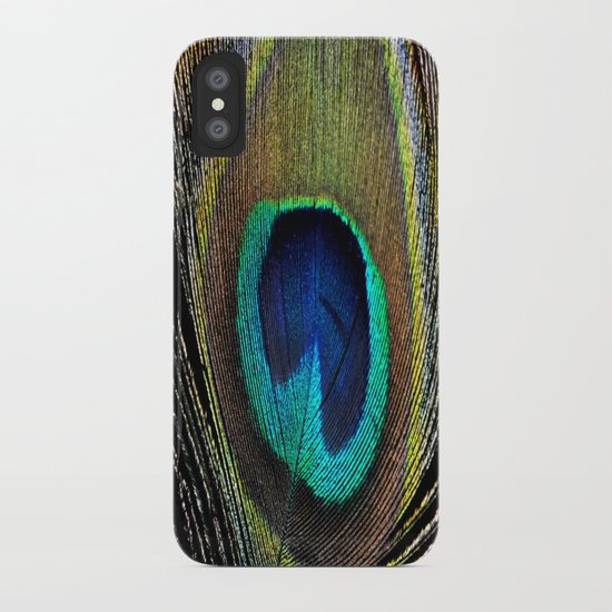 Peacock clothes iPhone Case