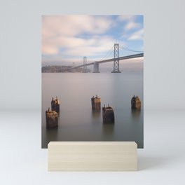 Bay Bridge colors Mini Art Print