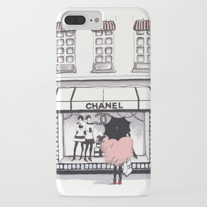 shopping in the rain iphone case