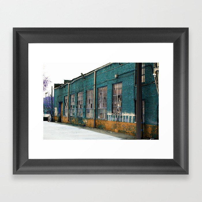 Abandoned Factory Framed Art Print