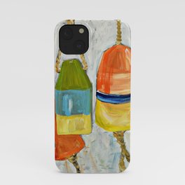 Lobster Buoys iPhone Case