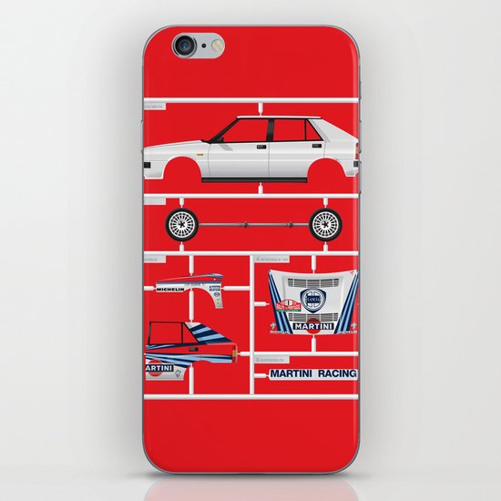 Lancia Delta History Model Kit in the WRC iPhone & iPod Skin