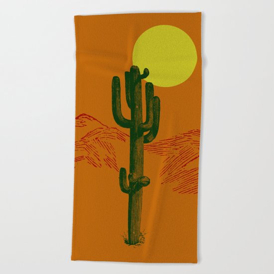hace calor? Beach Towel