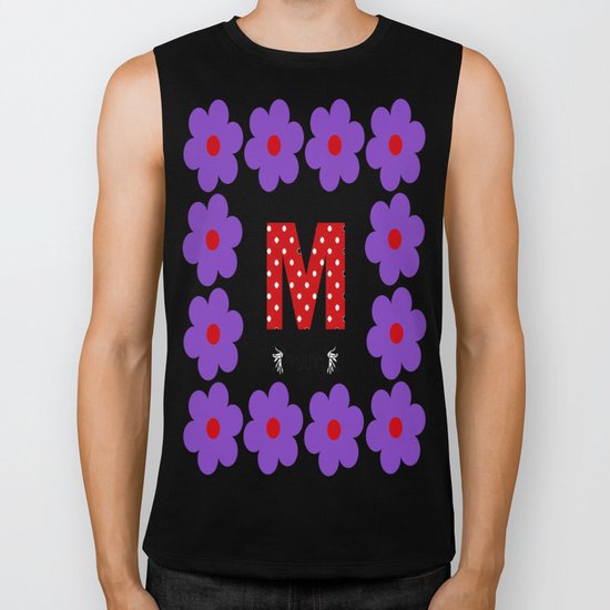 M = Mum Biker Tank