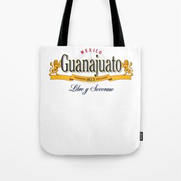 Guanajuato Mexico Beer Style 1823 Vintage Retro Distressed Tote Bag