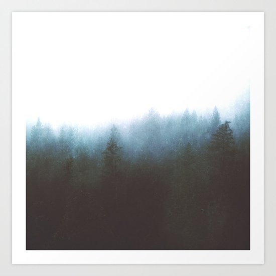 Blue Ghost Art Print