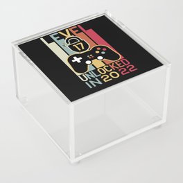 Level 17 unlocked in 2022 17th birthday gamer gift Acrylic Box