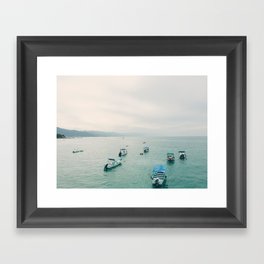 Bay of Banderes, Puerto Vallarta, Mexico Framed Art Print