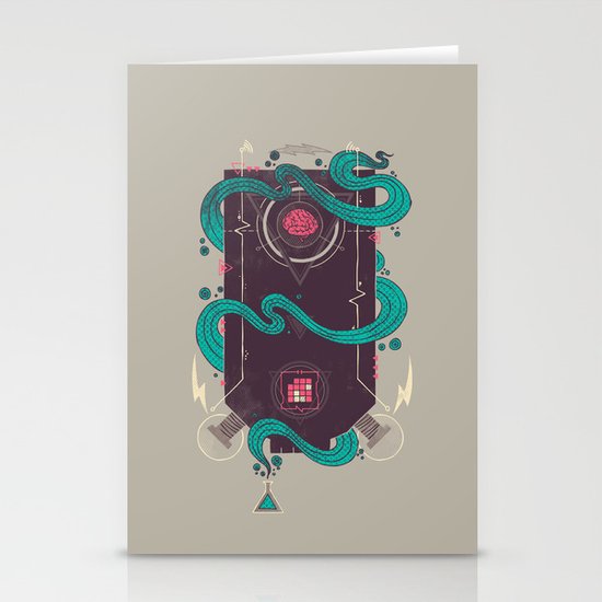 The Monster Stationery Cards