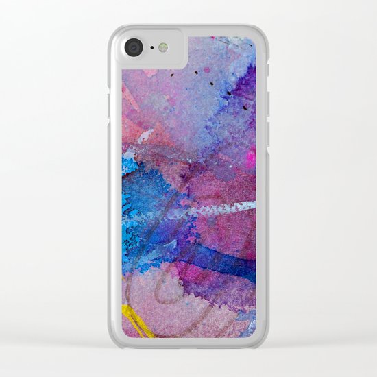one came through Clear iPhone Case