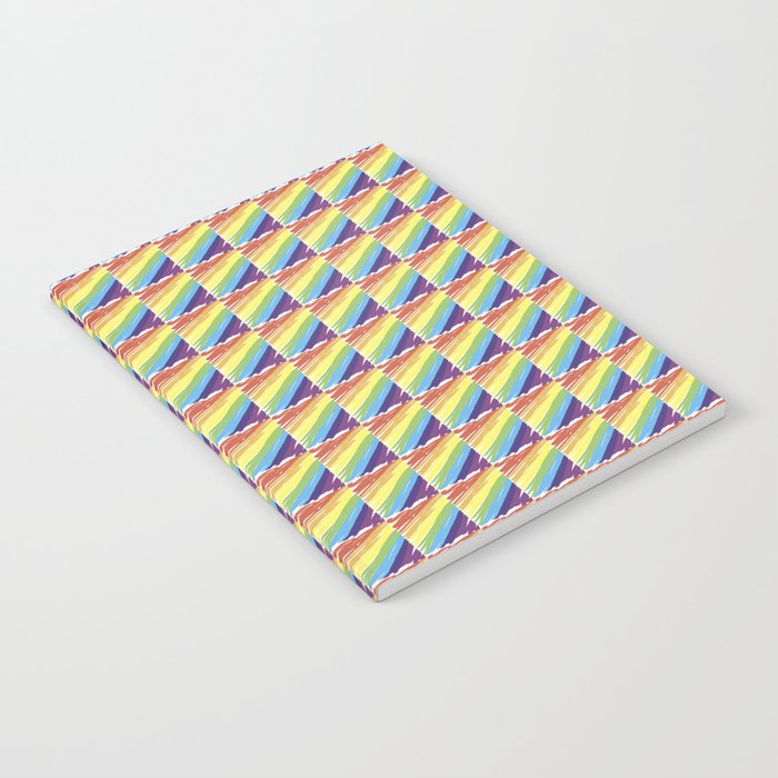 Rainbowling pattern Notebook