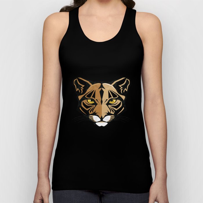puma concolor couguar T-shirt, puma concolor, Funny Husband Shirt,Funny  Wife Shirt,Shirts For Mom,Fu Tank Top by Fares Benchikh | Society6