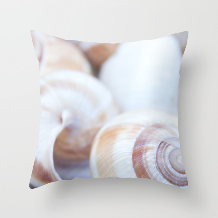 Shells Throw Pillow