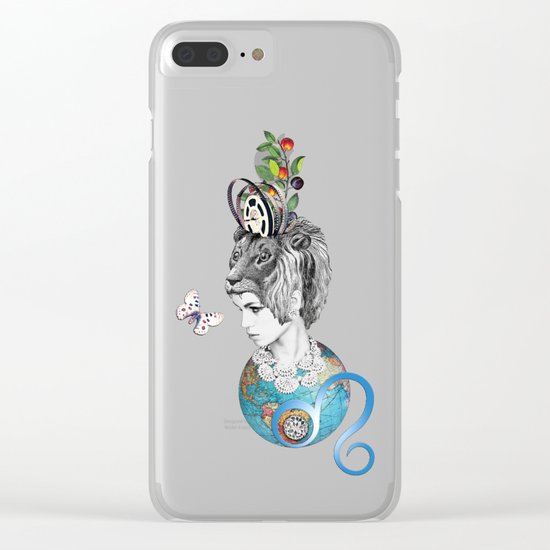 Leo Clear iPhone Case