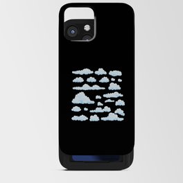 Cloudy Child Clouds Weather iPhone Card Case