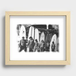 Dead Surfwise Recessed Framed Print