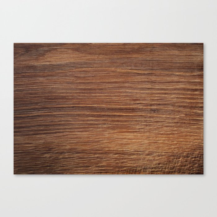 Oak wood texture background Canvas Print