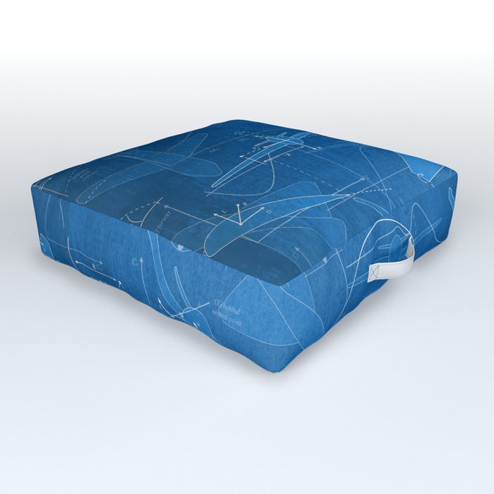 Aerodynamics Outdoor Floor Cushion